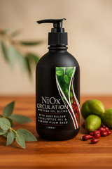Circulation Massage Oil Blend with Australian Eucalyptus Oil and Kakadu Plum Seed 200ml