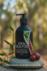 Circulation Massage Oil Blend with Australian Eucalyptus Oil and Kakadu Plum Seed 200ml