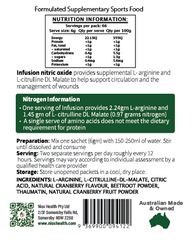 NiOx Infusion – Cranberry (Sachets, 28 Pack)