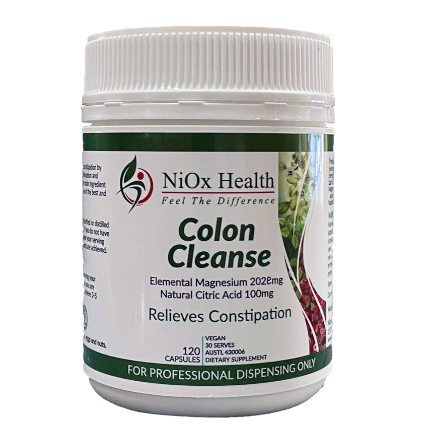 Colon Cleanse Rx Colon Cleanse - 120 Veg Capsules – NiOx Health